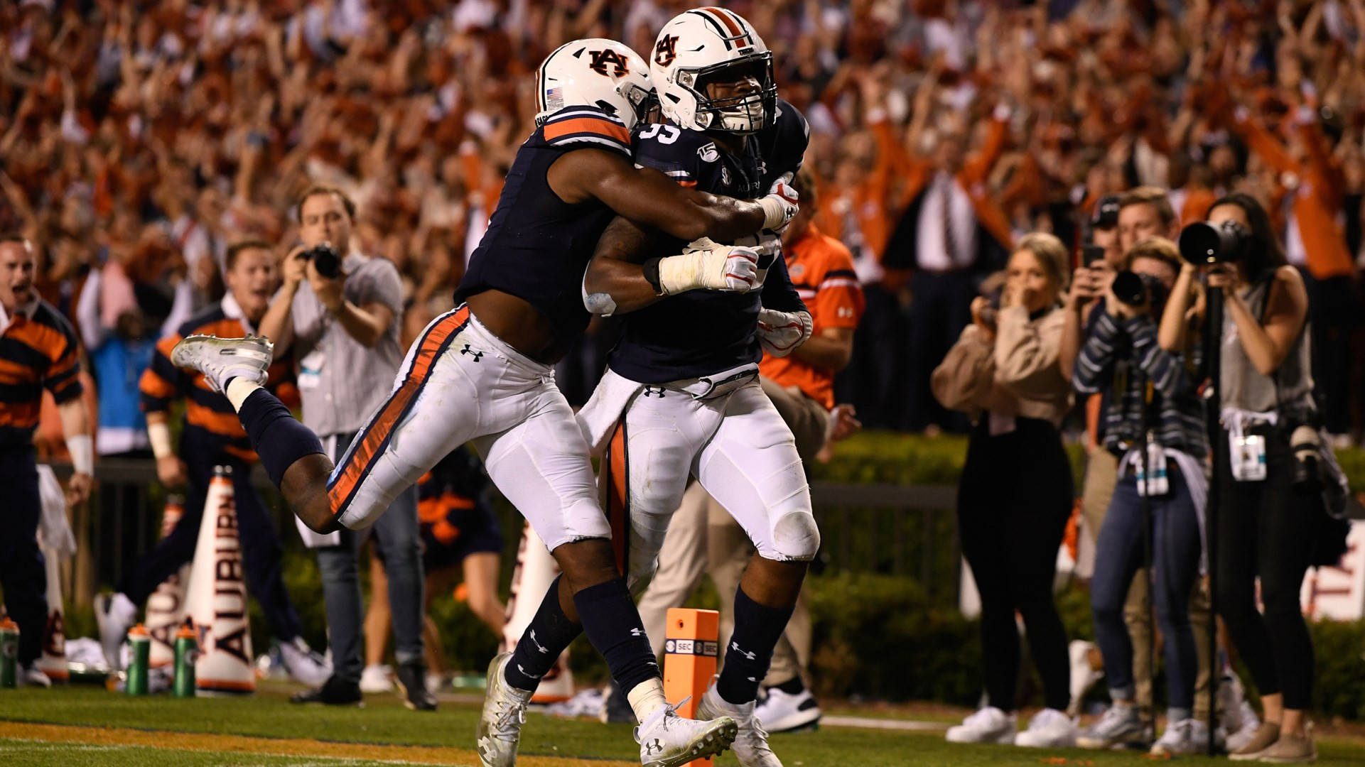 Auburn wins wild Iron Bowl, 48-45 - Auburn Tigers - Official 