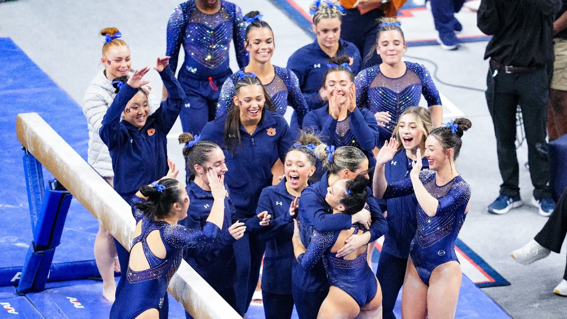 High Floor Scores Help No. 12 Auburn Hit 197.025 Vs. No. 7 Florida ...