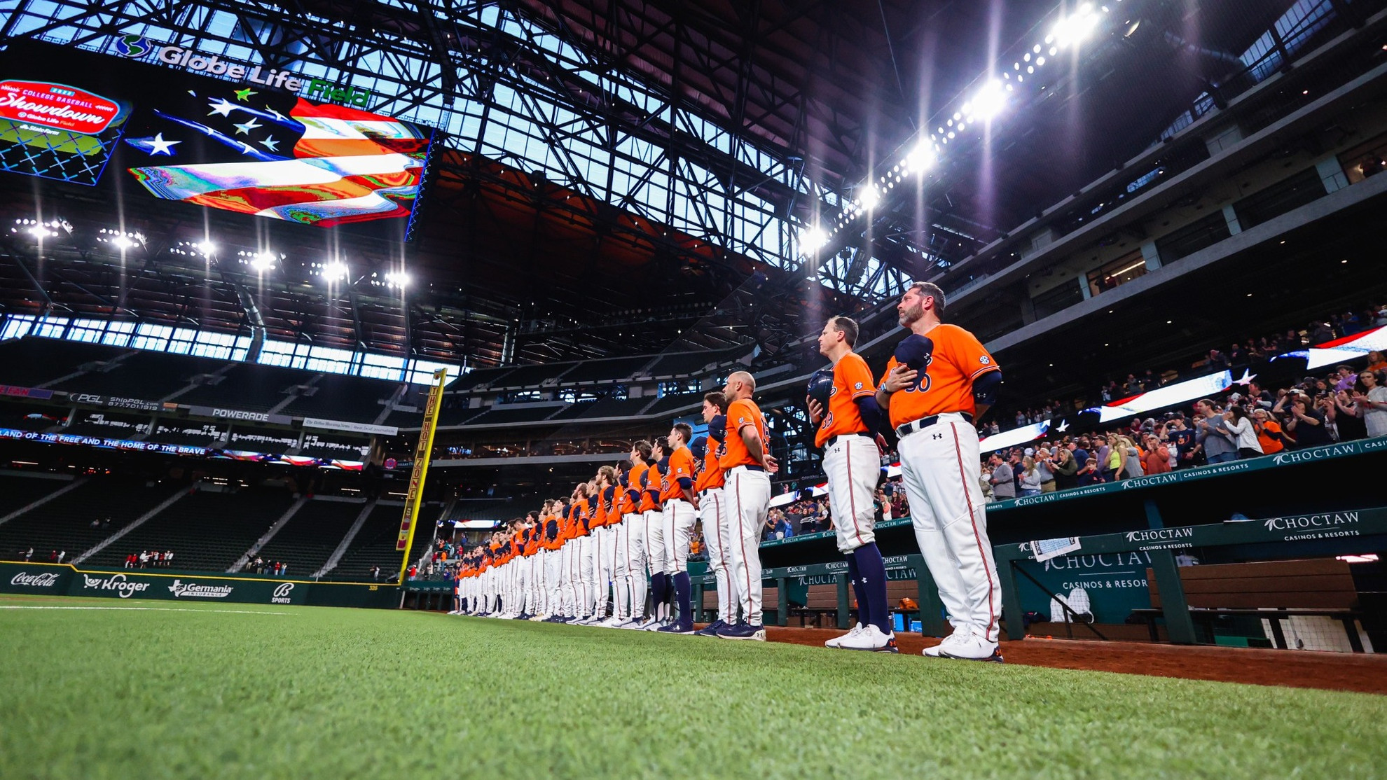 Auburn to compete in 2025 College Baseball Series at Globe Life Field ...