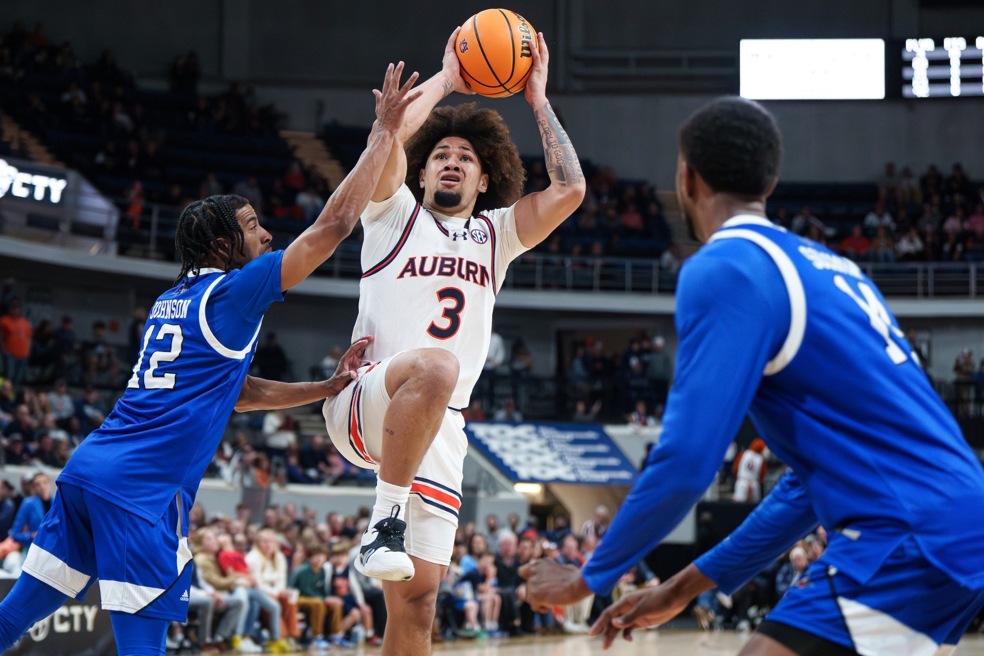 Tre Donaldson - Men's Basketball 2023-24 - Auburn Tigers - Official