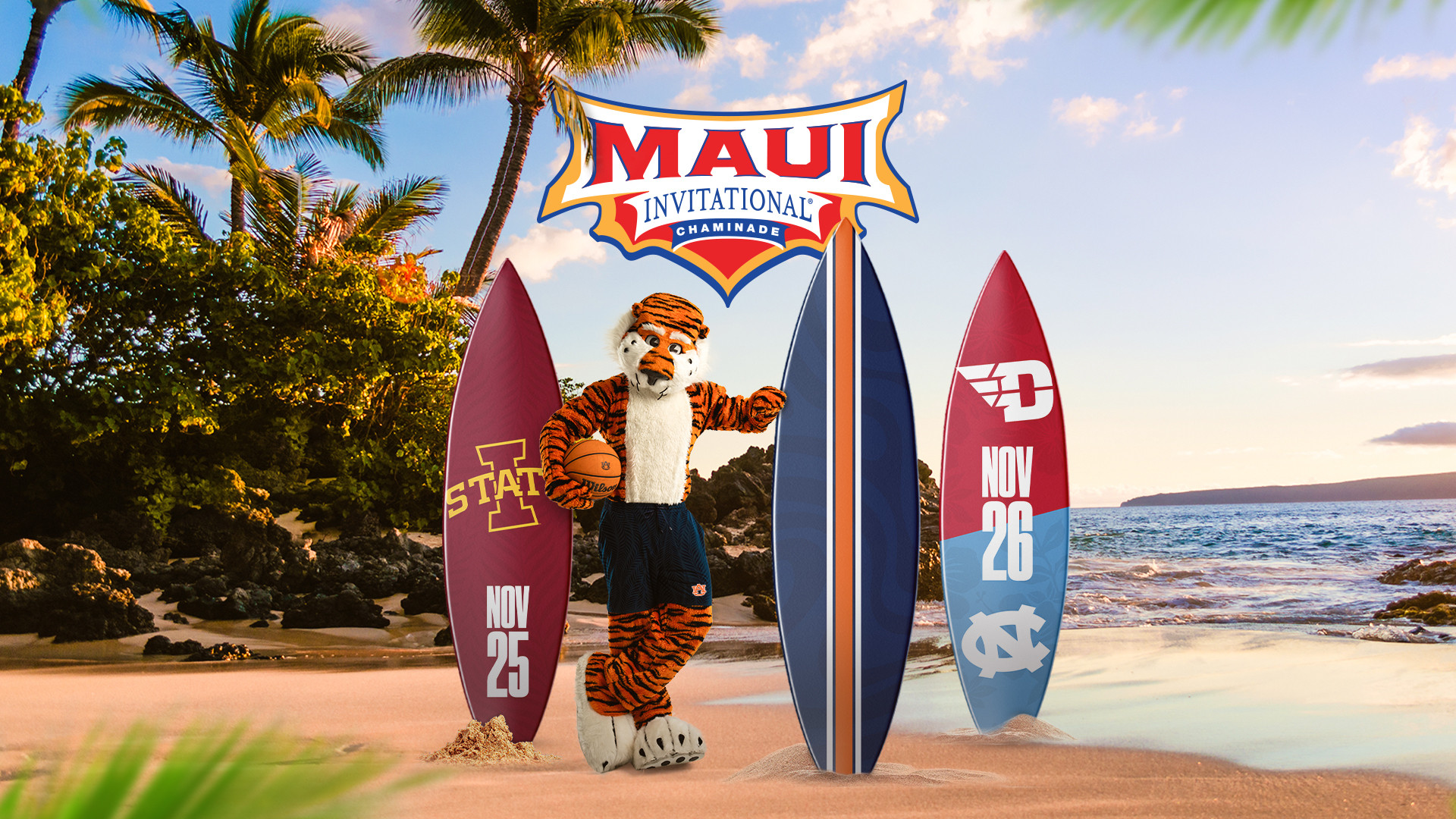 Tigers to open Maui Invitational with Iowa State Auburn Tigers