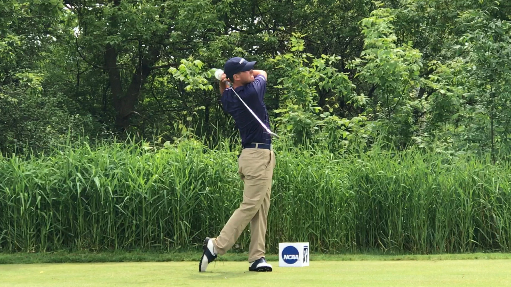 Auburn men's golf leads after NCAA Championship 1st round morning wave ...