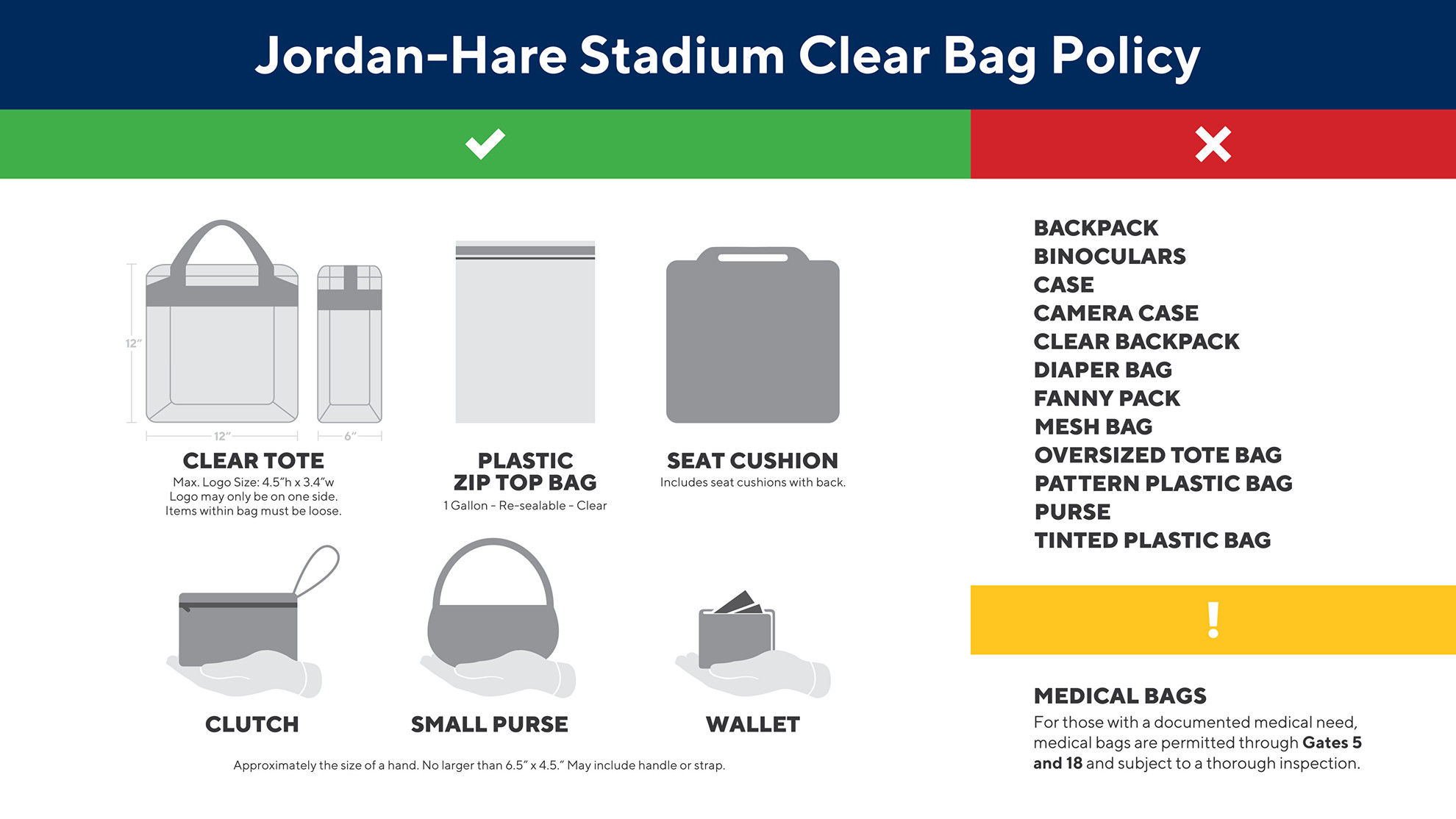 is a clear mini backpack acceptable at jordan hare Mad Hatter Jordan Kids Clear Air Backpack