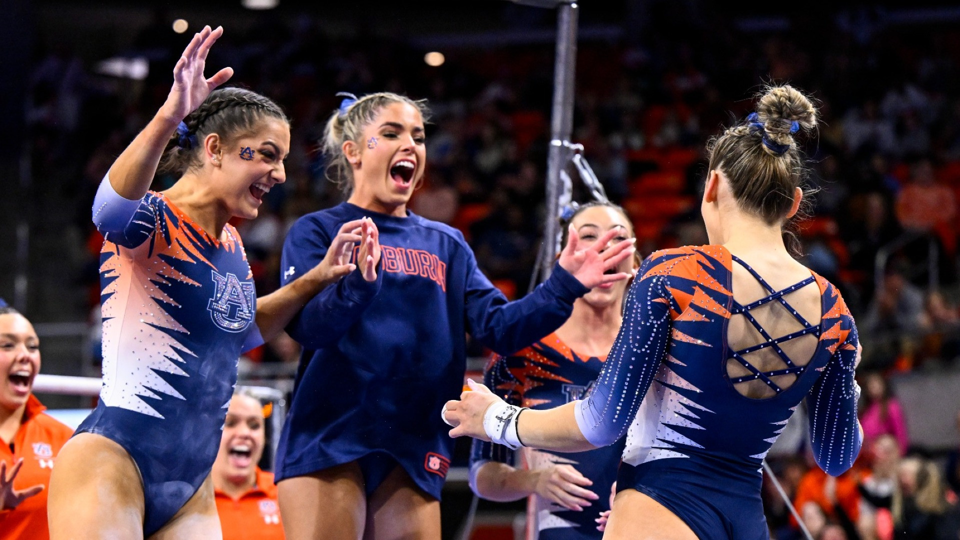 No. 15 Auburn Wins Quad Meet With Season-high 197.425 - Auburn Tigers ...