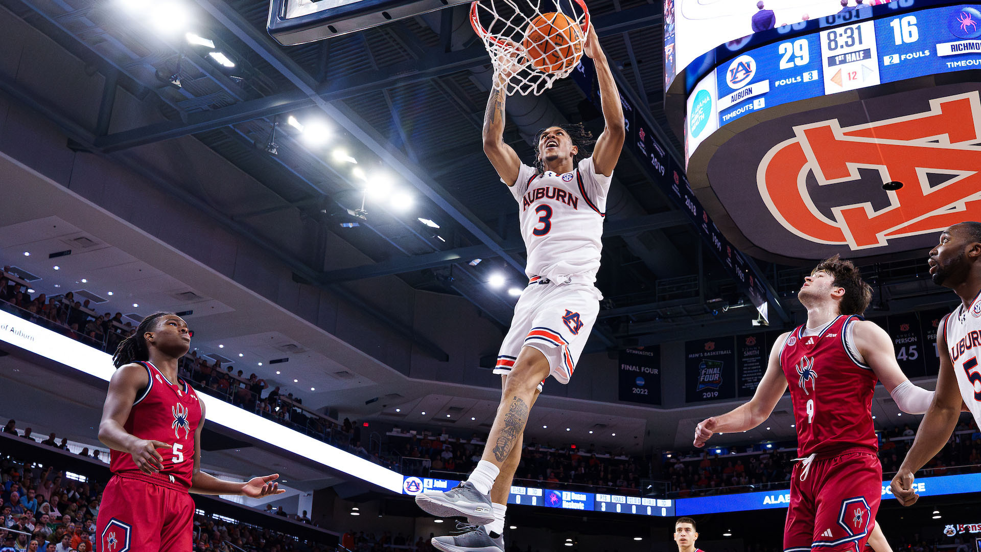 Jahki Howard - Men's Basketball 2024-25 - Auburn Tigers - Official
