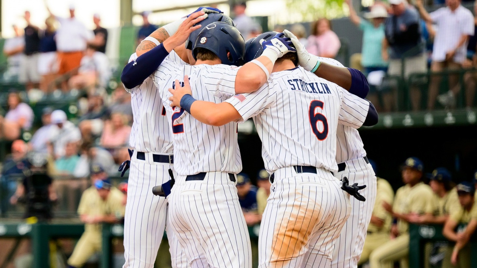 Eight run first propels Auburn over Georgia Tech Auburn Tigers Official Athletics Website