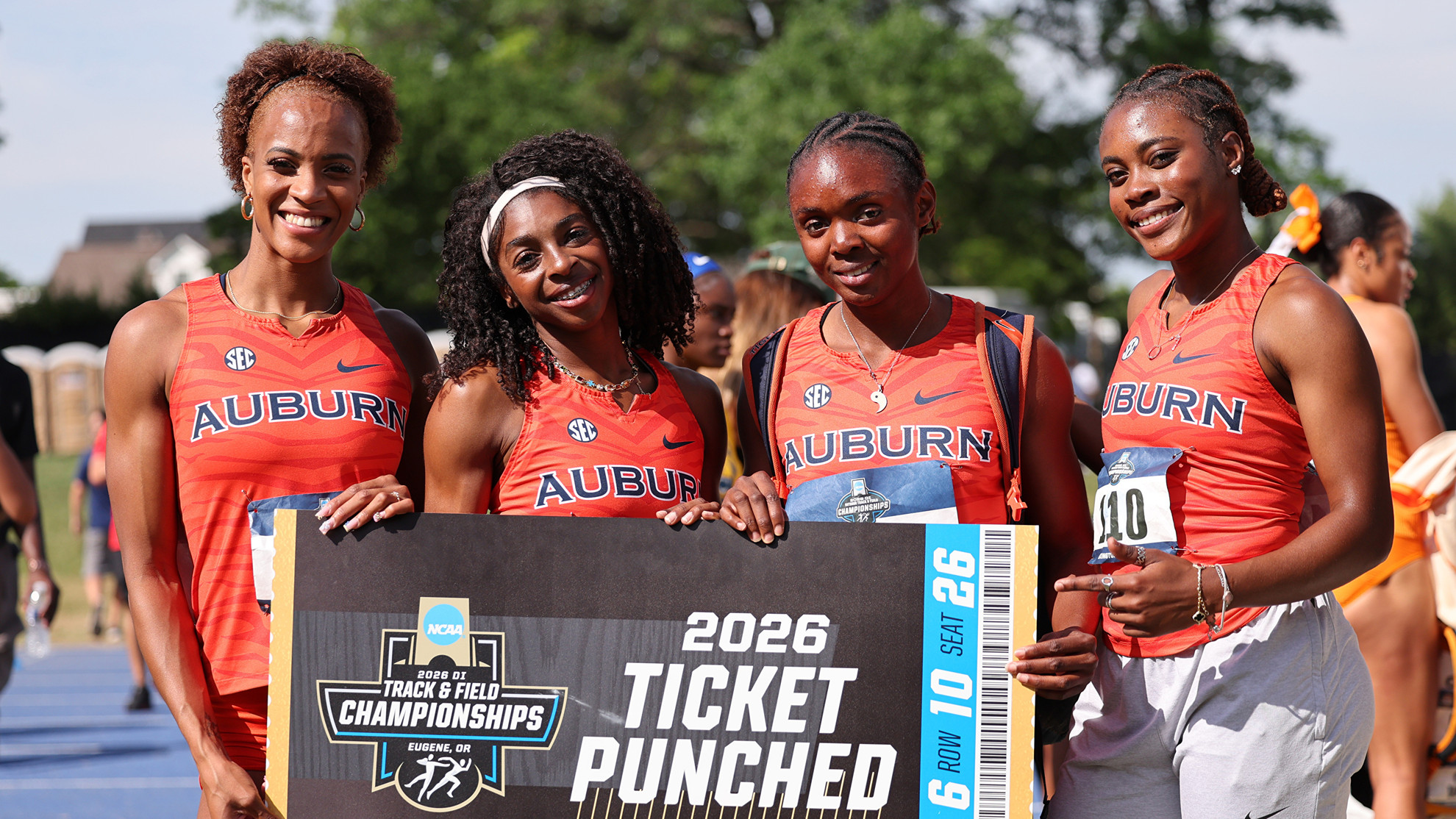Auburn women punch two tickets to NCAA Outdoors