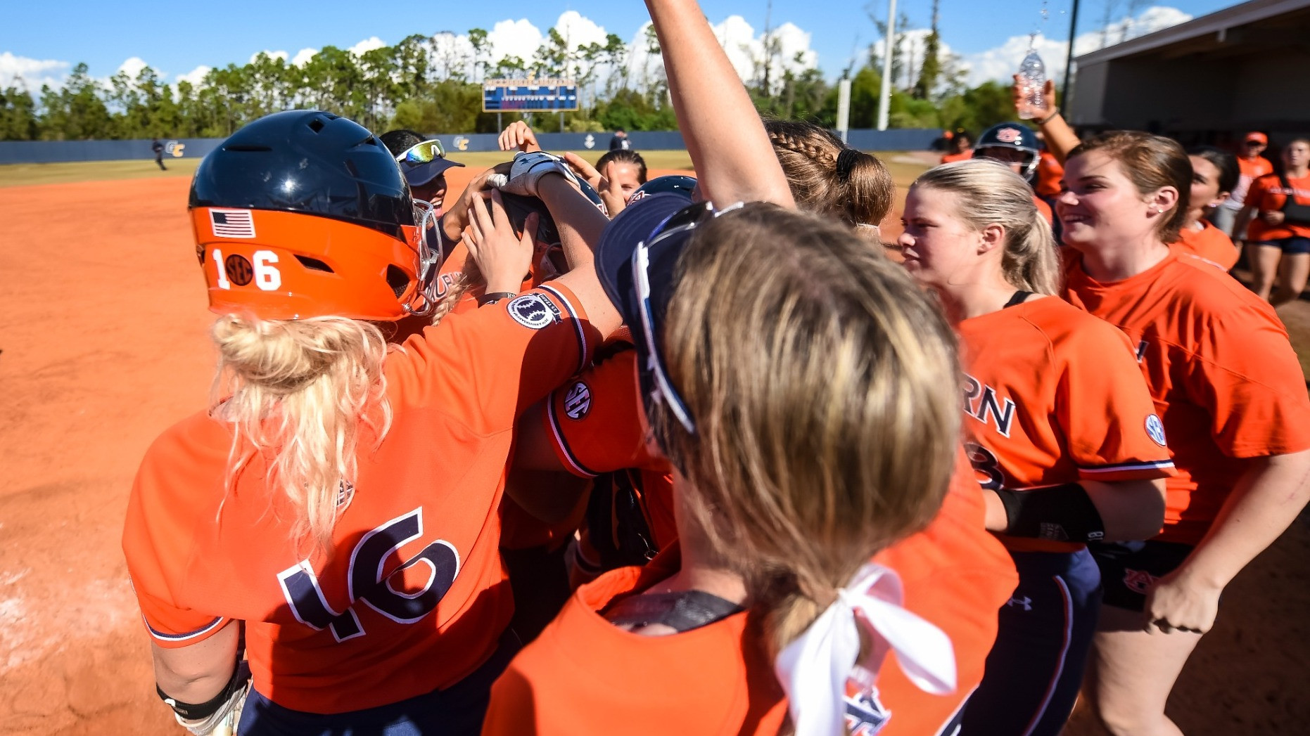 Offense muscles No. 21 softball to run-rule victory over Illinois