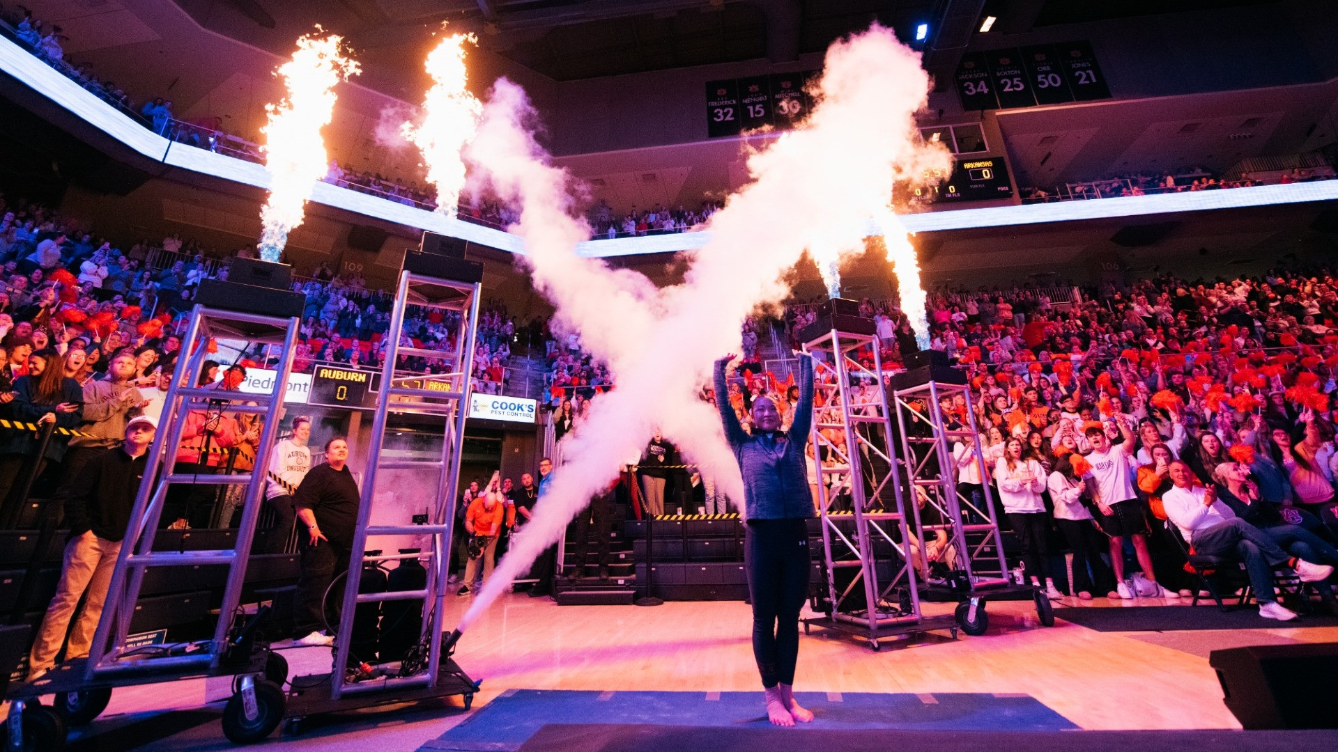 Gymnastics television schedule announced Auburn Tigers Official