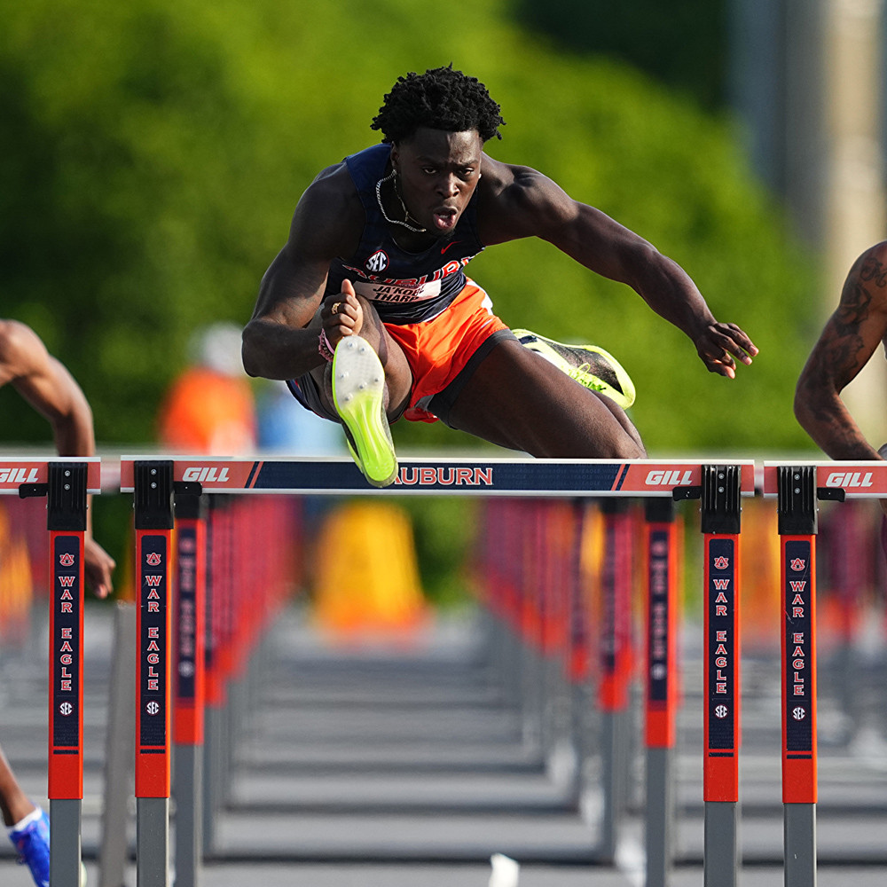 Ja'Kobe Tharp Breaks Hutsell-Rosen Track Record On Day Two SEC