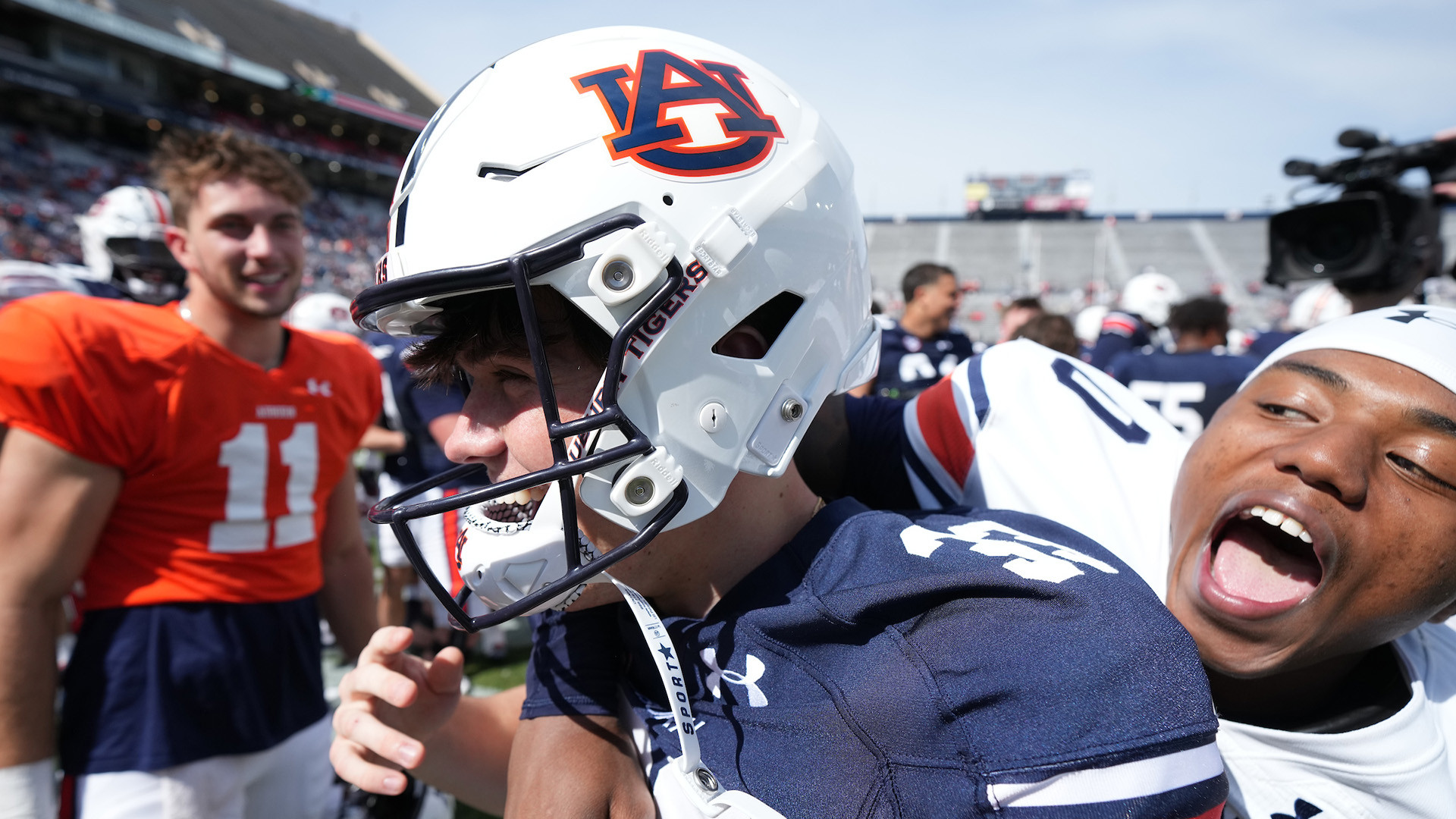 Cam Coleman, Towns McGough shine in Auburn A-Day scrimmage - Auburn ...