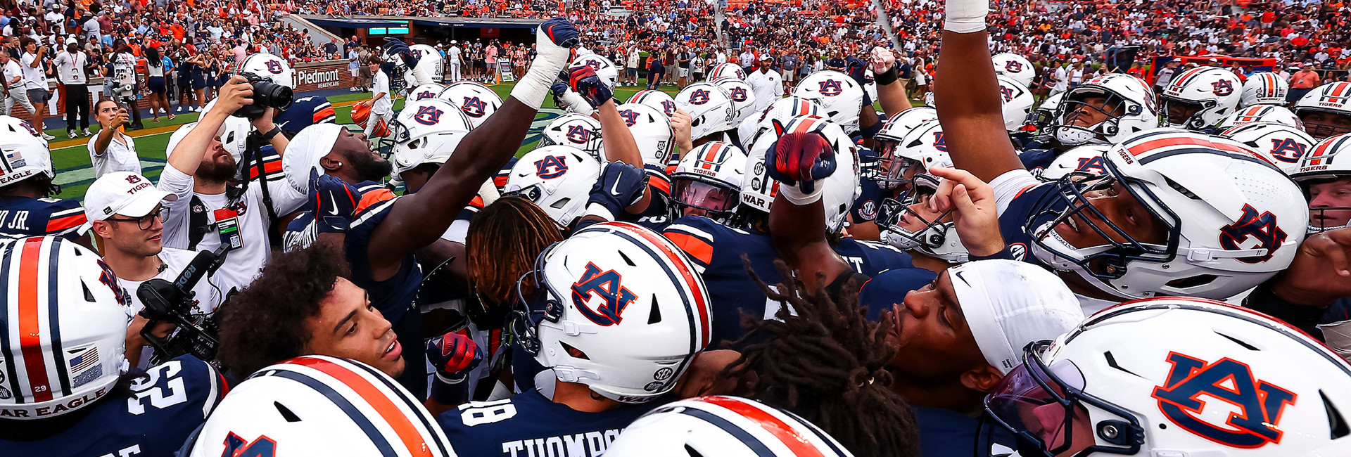 YouTheFan Auburn Tigers 6"x19" 3D Stadium View Banner
