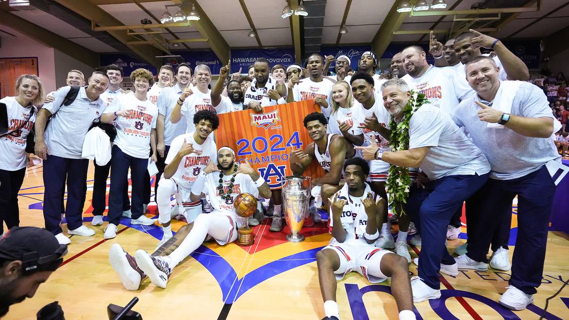 Maui Champs: Broome, Cardwell lead No. 4 Auburn over Memphis in